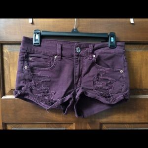American Eagle Shortie Shorts